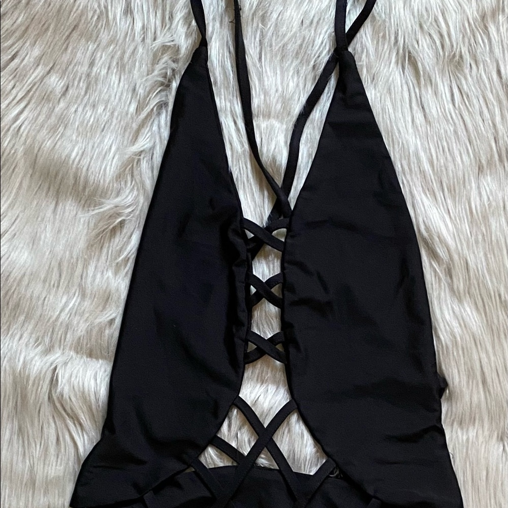 Black swimsuit